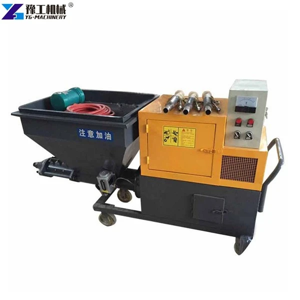 Wall Mortar Cement Spray Plaster Machine